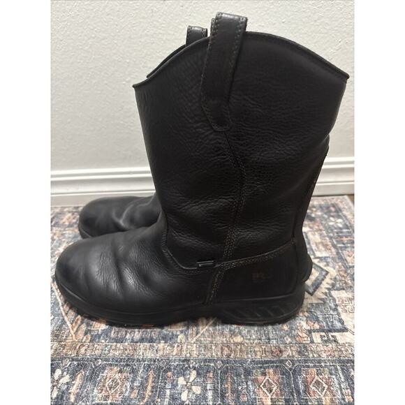 Men's Timberland PRO Wellington Waterproof Steel Toe Work Boot Sz 14.5 - Picture 2 of 9